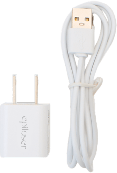 Epilaser charging cable and wall charger